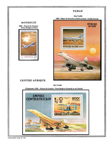 page number concorde_159__ from album concorde to collect stamps