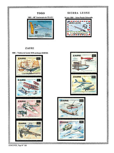 page number concorde_164__ from album concorde to collect stamps