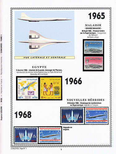 page concorde_1__ de album collection concorde de timbres
