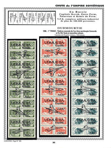 page concorde_365__ de album collection concorde de timbres