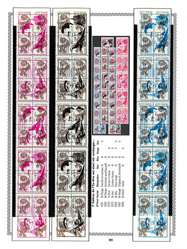 page concorde_391__ de album collection concorde de timbres