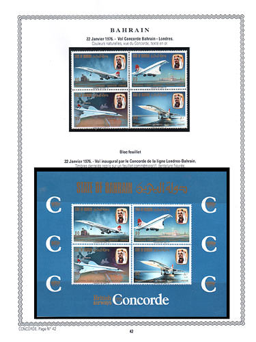 page concorde_42__ de album collection concorde de timbres