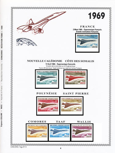page concorde_4__ de album collection concorde de timbres