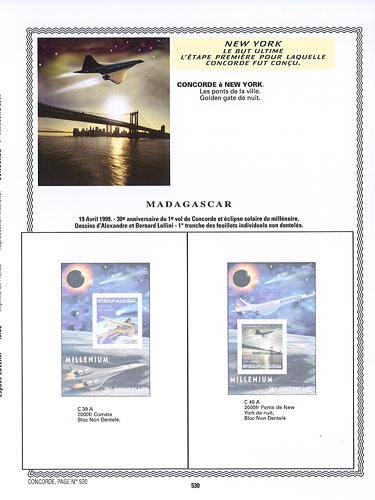 page concorde_530__ de album collection concorde de timbres