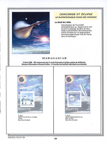 page concorde_534__ de album collection concorde de timbres