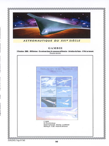 page concorde_543__ de album collection concorde de timbres