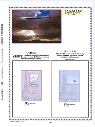 page concorde_555__ de album collection concorde de timbres