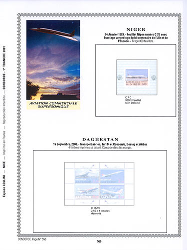 page concorde_556__ de album collection concorde de timbres