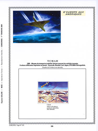 page concorde_570__ de album collection concorde de timbres