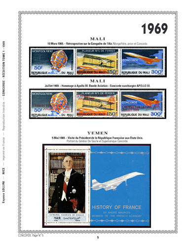 page concorde_5__ de album collection concorde de timbres
