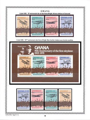 page concorde_70__ de album collection concorde de timbres