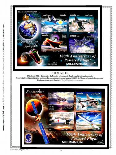 page concorde_711__ de album collection concorde de timbres
