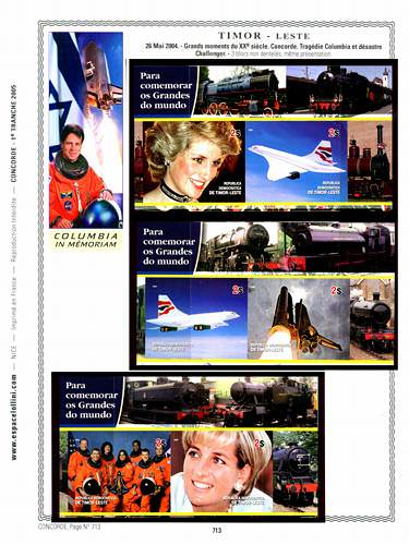 page concorde_713__ de album collection concorde de timbres