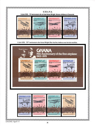 page concorde_71__ de album collection concorde de timbres