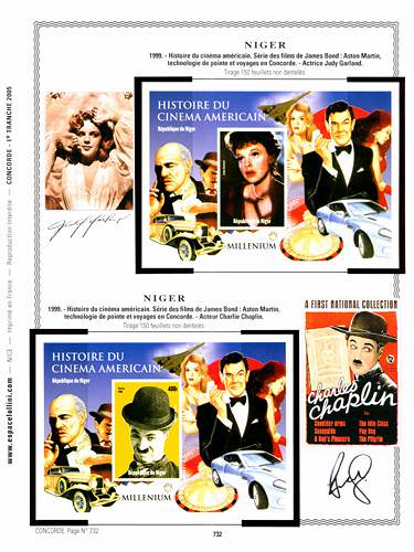 page concorde_732__ de album collection concorde de timbres