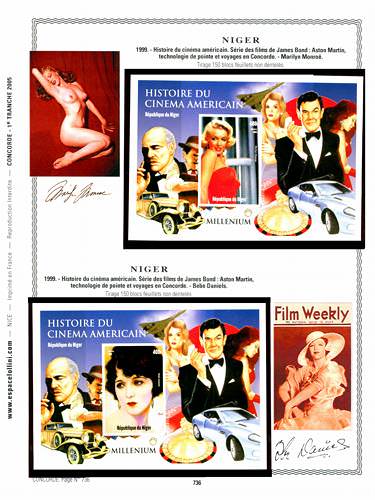page concorde_736__ de album collection concorde de timbres