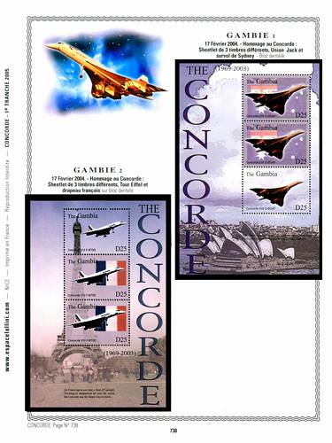 page concorde_738__ de album collection concorde de timbres