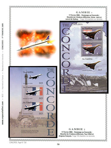 page concorde_739__ de album collection concorde de timbres