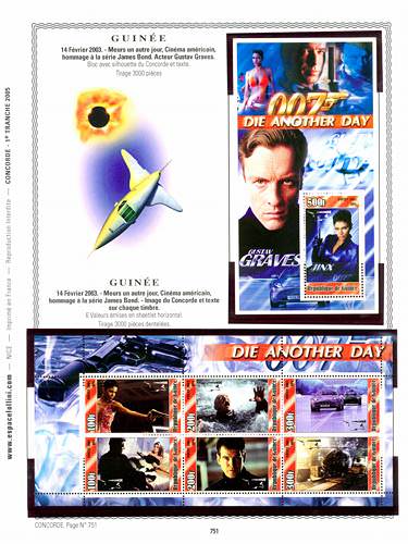 page concorde_751__ de album collection concorde de timbres