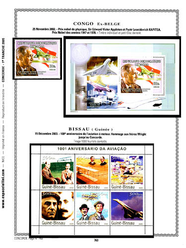 page concorde_763__ de album collection concorde de timbres