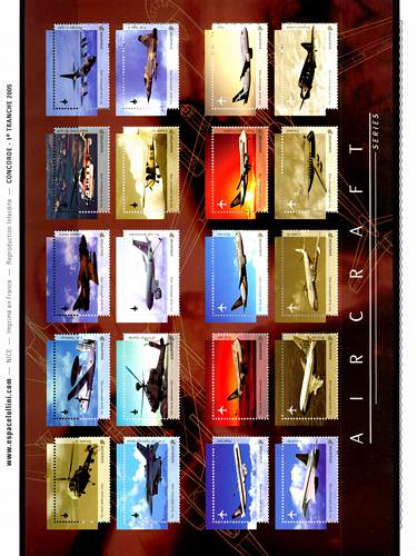 page concorde_767__ de album collection concorde de timbres