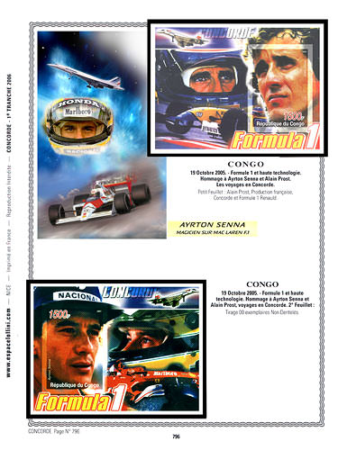 page concorde_796__ de album collection concorde de timbres
