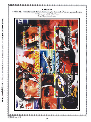 page concorde_797__ de album collection concorde de timbres
