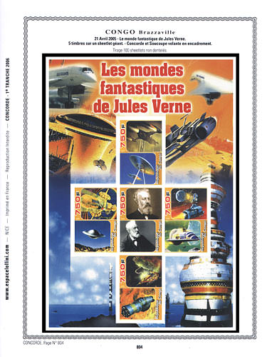 page concorde_804__ de album collection concorde de timbres