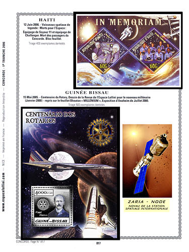 page concorde_817__ de album collection concorde de timbres