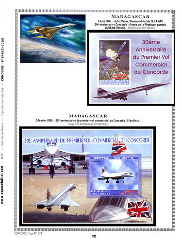 page concorde_832__ de album collection concorde de timbres