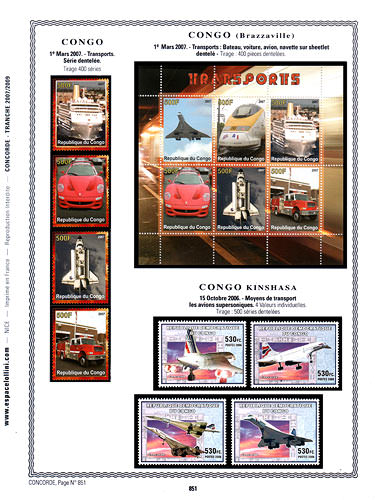page number concorde_851__ from album concorde to collect stamps