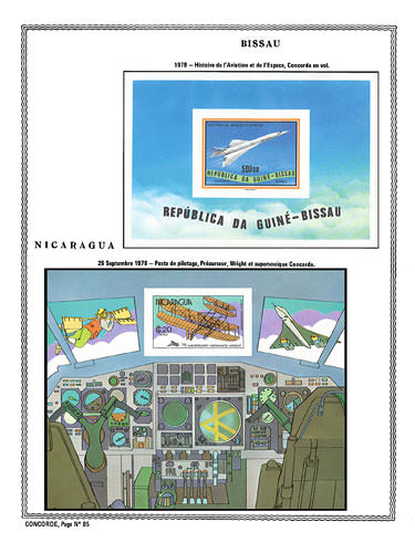 page concorde_85__ de album collection concorde de timbres