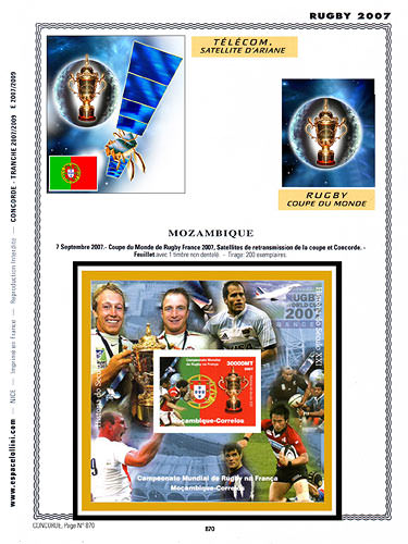 page concorde_870__ de album collection concorde de timbres