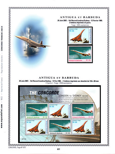 page concorde_877__ de album collection concorde de timbres