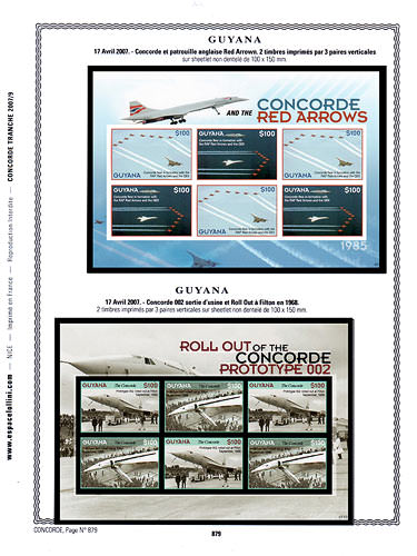 page concorde_879__ de album collection concorde de timbres