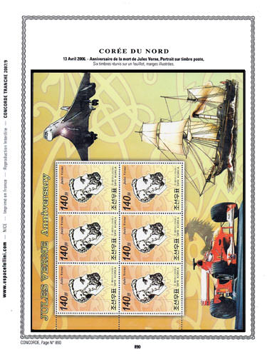 page concorde_890__ de album collection concorde de timbres