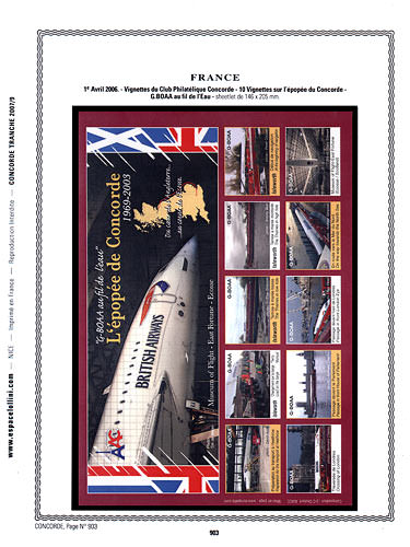 page concorde_903__ de album collection concorde de timbres