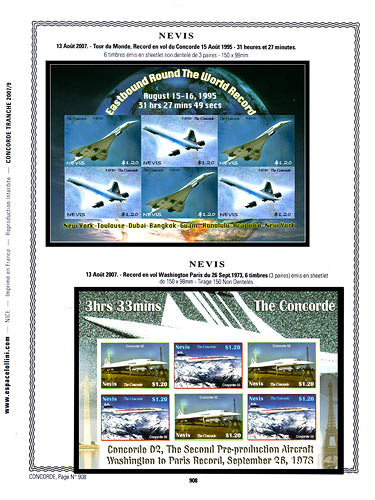 page concorde_908__ de album collection concorde de timbres