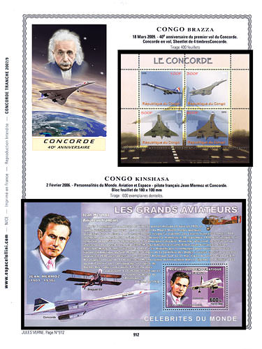 page concorde_912__ de album collection concorde de timbres
