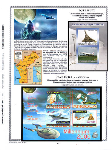 page concorde_917__ de album collection concorde de timbres