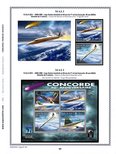 page number concorde_937__ from album concorde to collect stamps