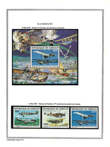page concorde_93__ de album collection concorde de timbres