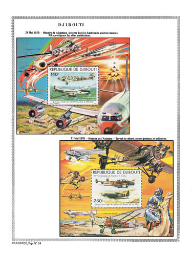 page concorde_94__ de album collection concorde de timbres