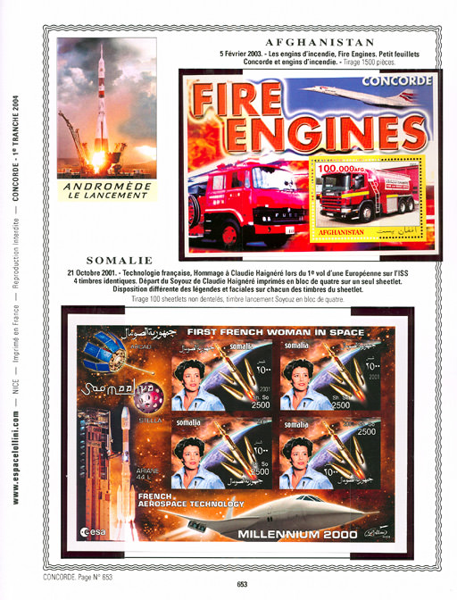 page concorde_653__ de album collection concorde de timbres