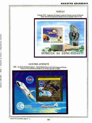 page number _1000__ from album espace to collect stamps