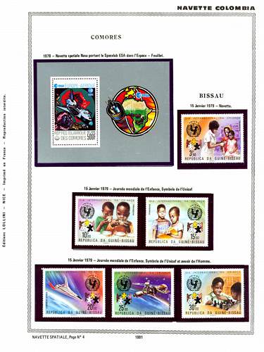 page number _1001__ from album espace to collect stamps
