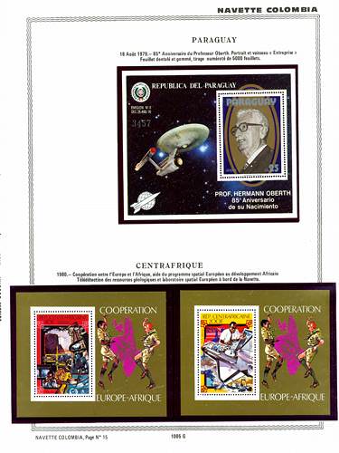 page _1005_G_ de album collection espace de timbres