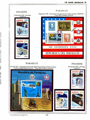 page number _1035__ from album espace to collect stamps