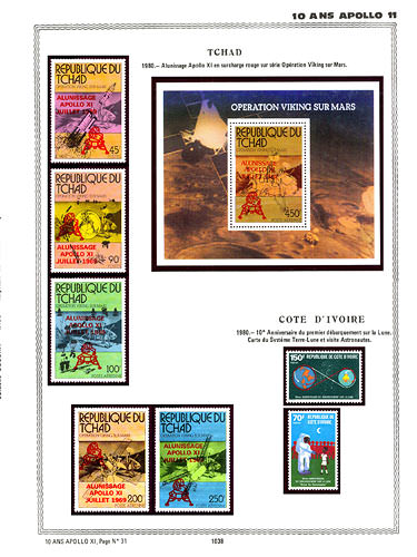 page _1038__ de album collection espace de timbres