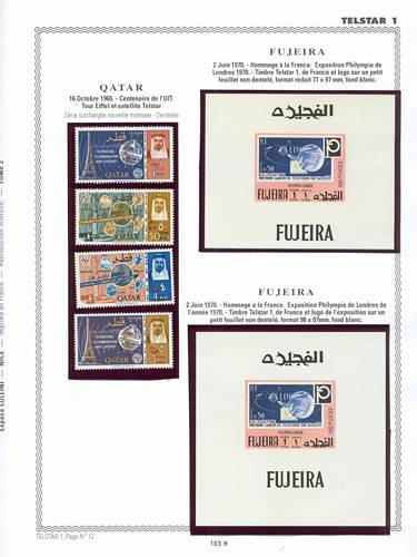 page number _103_H_ from album espace to collect stamps